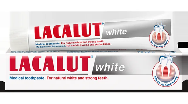 Lacalut White zubní pasta 75ml