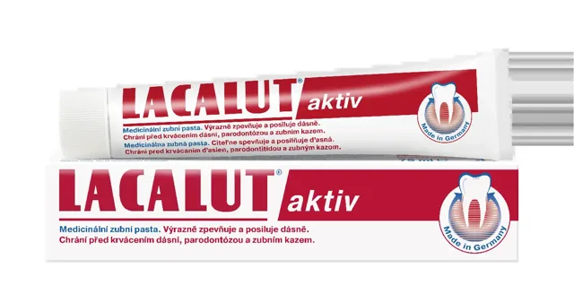 Lacalut zubní pasta aktiv proti paradentóze 75 ml