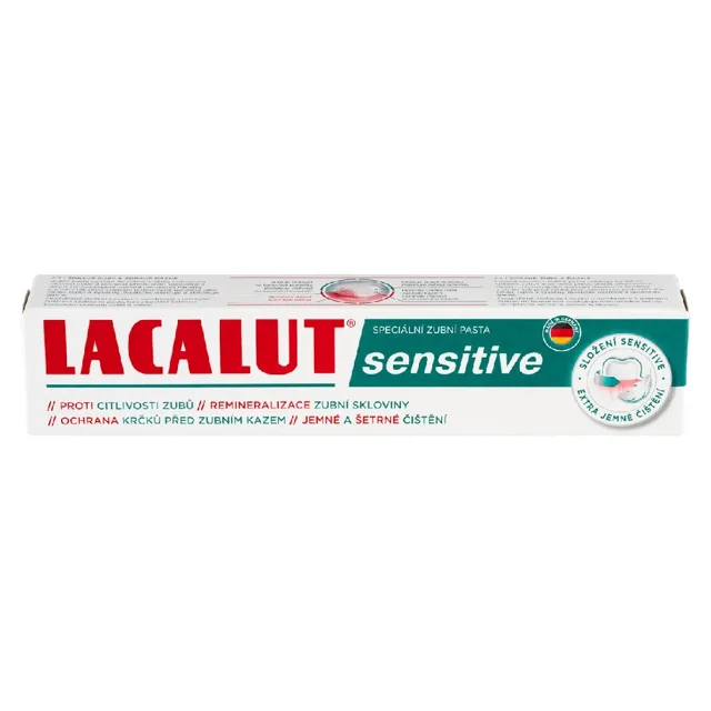 Lacalut Zubní pasta Sensitive Toothpaste 75 ml