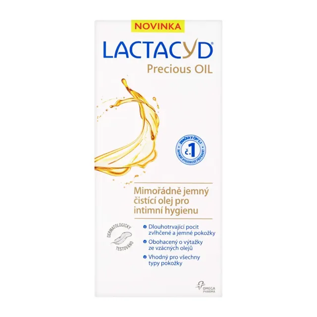 Lactacyd Jemný čistící olej pro intimní hygienu Precious Oil  200 ml