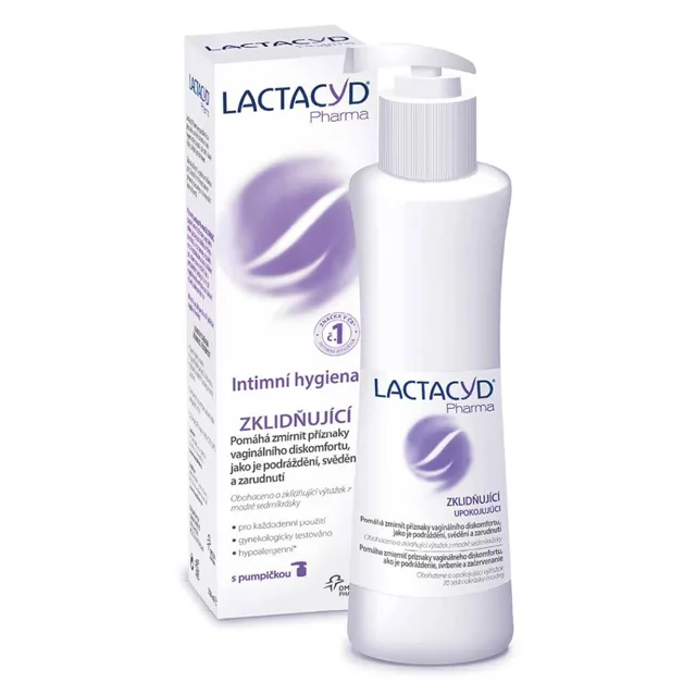 LACTACYD Pharma Intimní mycí emulze Zklidňující 250 ml