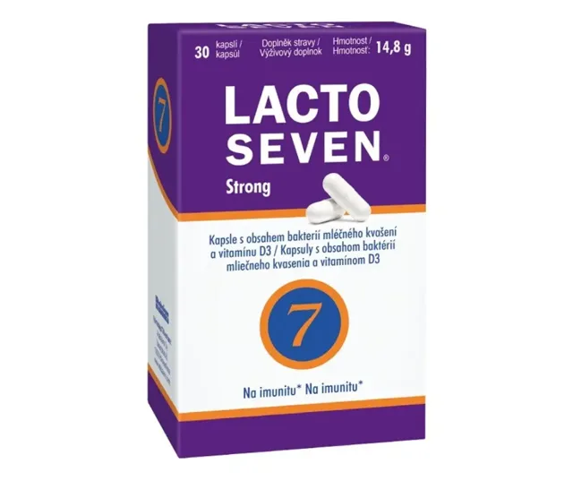 Lacto Seven Strong 30 kapslí