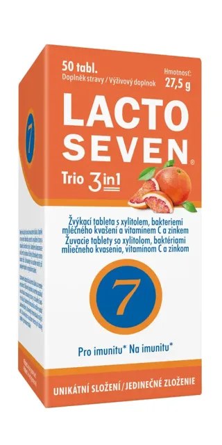 Lacto Seven Trio 3in1 50 tablet