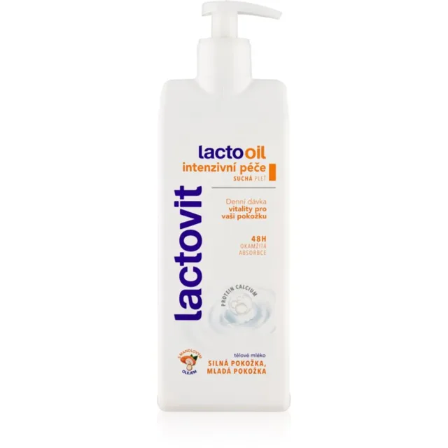 Lactovit LactoOil hydratační tělové mléko 400 ml