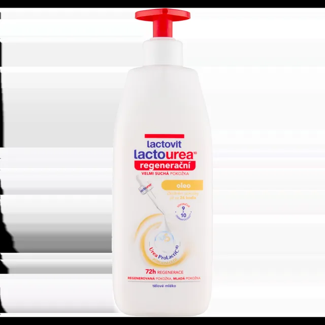 Lactovit Lactourea Oleo tělové mléko 400 ml