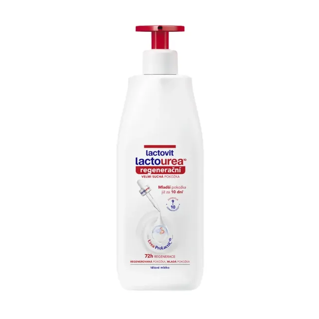 Lactovit Regenerační tělové mléko Lactourea 400 ml