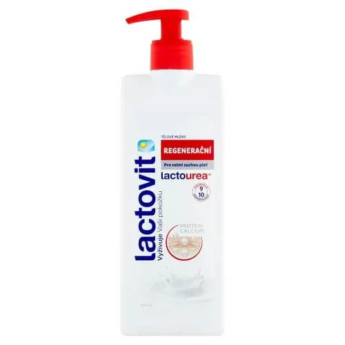 Lactovit Regenerační tělové mléko s mléčnými proteiny Lactourea 400 ml