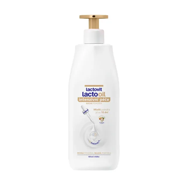 Lactovit Tělové mléko na suchou pokožku Lactooil 400 ml