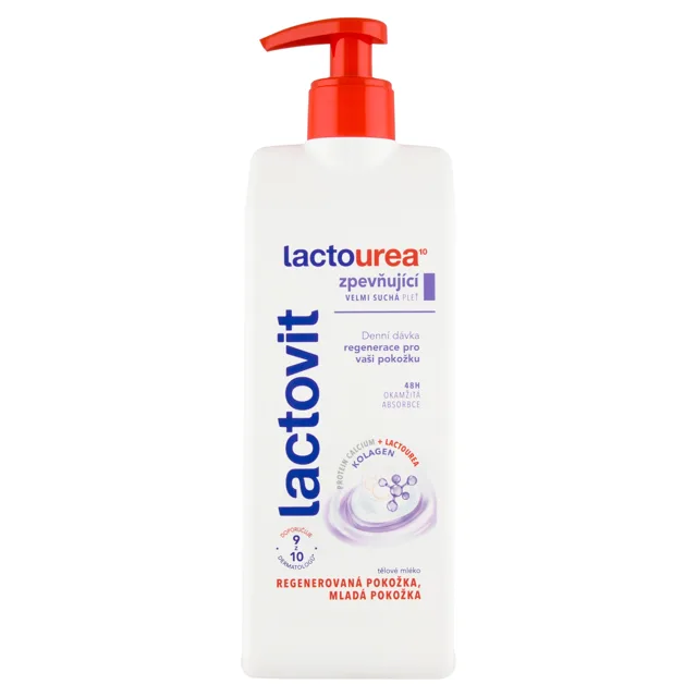 Lactovit Zpevňující tělové mléko Lactourea 400 ml