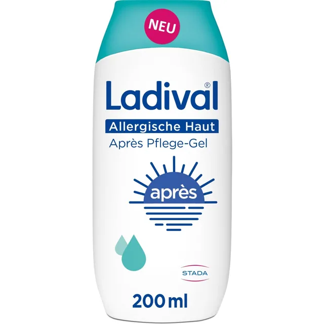 Ladival Après Care Gel pro alergickou pokožku - opalovací krém 200 ml (EXP 05/2026)