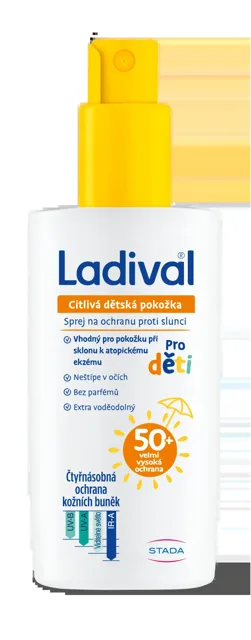 Ladival Dětská citlivá pokožka spray SPF50+ 200 ml
