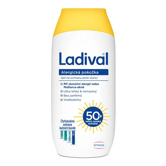 Ladival gel alergická pokožka OF 50 + 200 ml