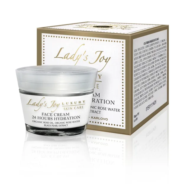 LADY’S JOY LUXURY pleťový krém 24hodinová hydratace 50 ml - Bulgarian Rose Karlovo