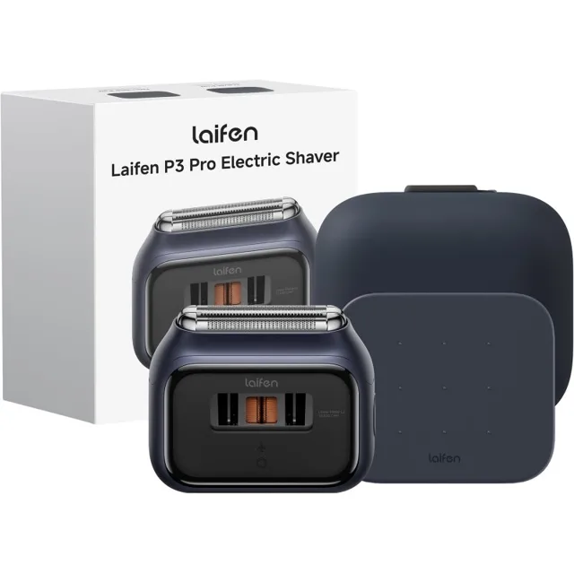 Laifen P3 Pro elektrický holicí strojek dárková sada Dark Blue 1 ks