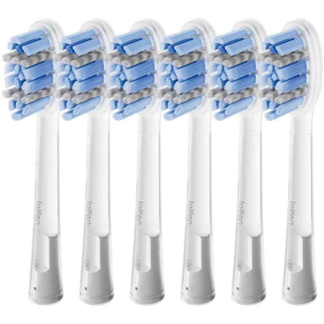 Laifen ProM Pro Whitening náhradní hlavice pro zubní kartáček 6 ks