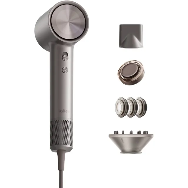 Laifen Swift 4 velmi výkonný ionizační fén na vlasy Polished Titanium 1 ks