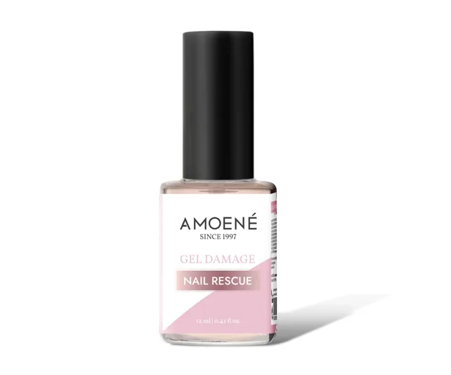 Lak na extrémně zničené nehty Amoené, pudrová - 12 ml (011100BNAR) + dárek zdarma