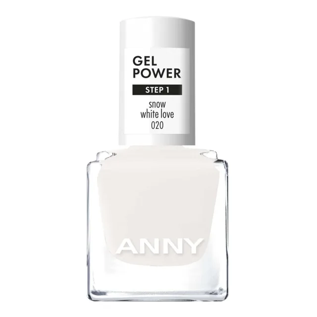 Lak na nehty ANNY – Vysoce kvalitní barevný lak barva 020 Snow White Love 8 ml
