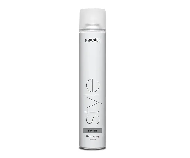 Lak na vlasy s extrémní fixací Subrina Professional Style Finish Hair Spray Extreme - 500 ml (060975) + dárek zdarma
