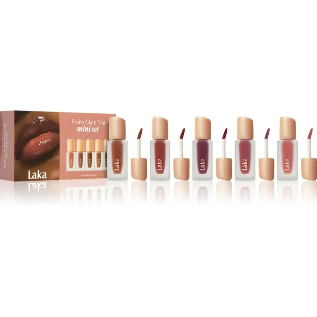 Laka Fruity Glam Mini Set dárková sada na rty