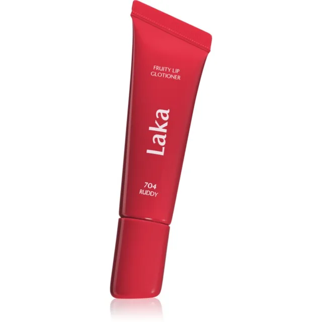 Laka Fruity Lip Glotioner hydratační lesk na rty odstín 704 Ruddy 10 ml