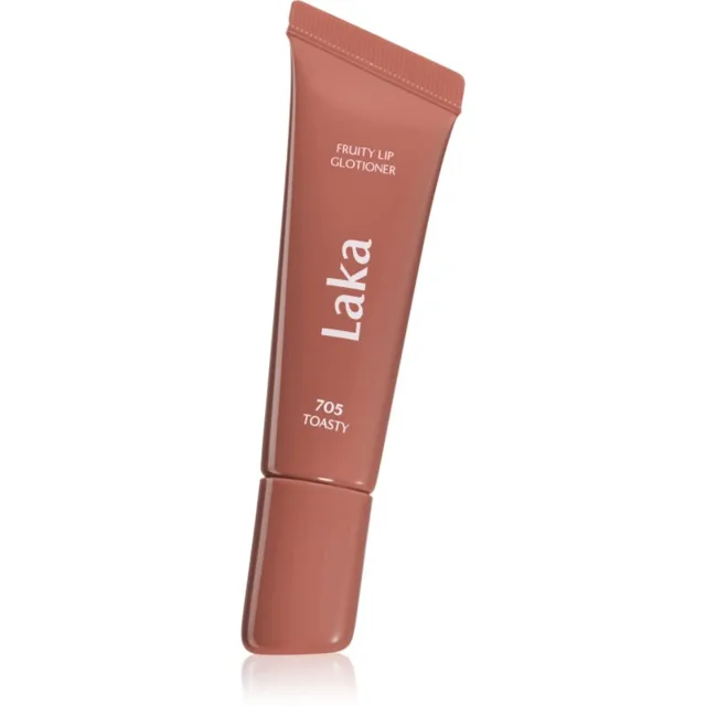 Laka Fruity Lip Glotioner hydratační lesk na rty odstín 705 Toasty 10 ml