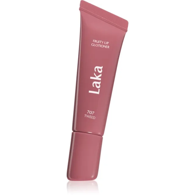 Laka Fruity Lip Glotioner hydratační lesk na rty odstín 707 Tweed 10 ml