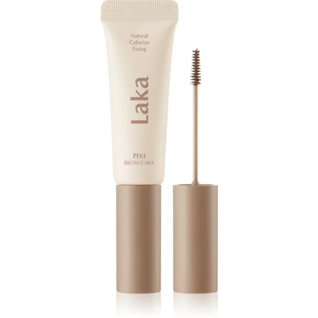 Laka Pixi Brow Cara řasenka na obočí pro fixaci a tvar odstín 02 Wood Brown 8 g