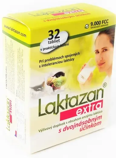Laktazan extra 9000 FCC 32 tablet