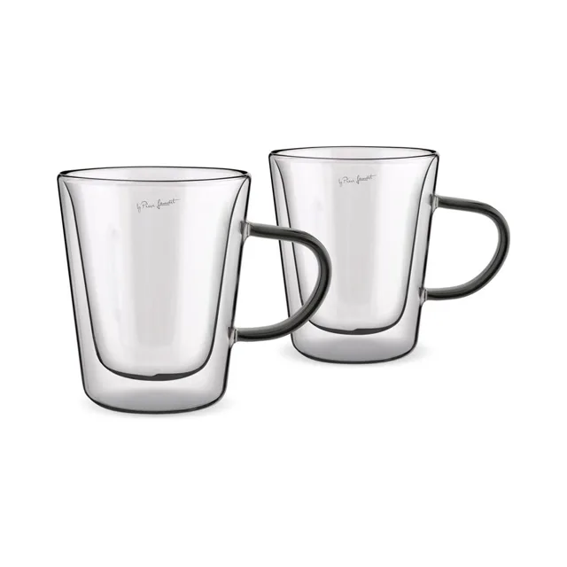 LAMART LT9120 Vaso sklenice tea 300 ml 2 ks černé