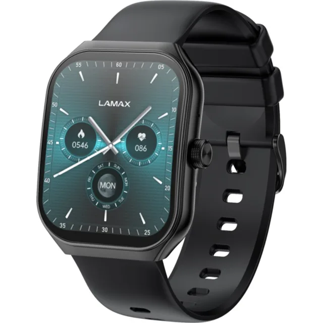 LAMAX Electronics Flow AMOLED Black chytré hodinky 1 ks