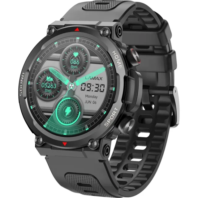 LAMAX Electronics Xplore Black chytré hodinky 1 ks