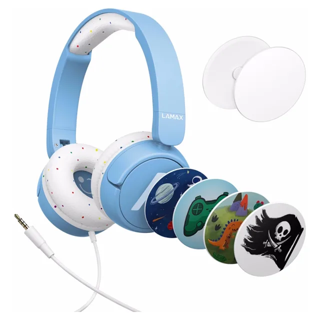 LAMAX Sound kid1 blue dětská sluchátka