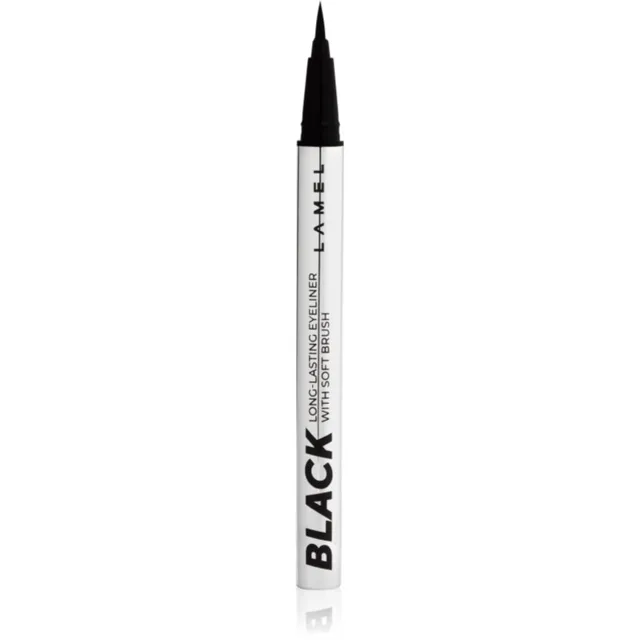 LAMEL BLACK dlouhotrvající oční linky ve fixu odstín 01 0.6 ml