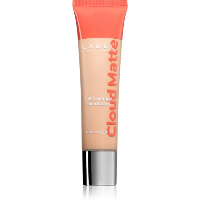 LAMEL Cloud Matte Full-Coverage Foundation plně krycí make-up pro matný vzhled odstín 04W Beige 30 ml