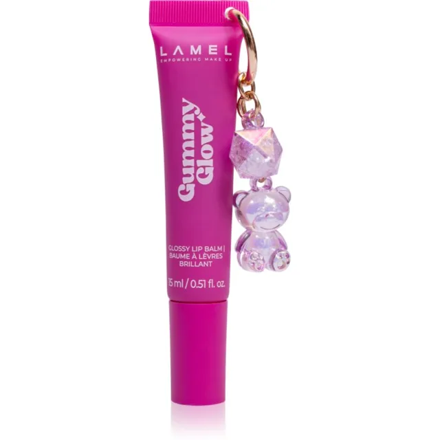LAMEL Gummy Glow Glossy Lip Balm lesklý balzám na rty odstín 01 15 ml