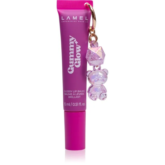 LAMEL Gummy Glow Glossy Lip Balm lesklý balzám na rty odstín 02 15 ml