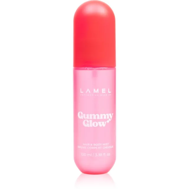 LAMEL Gummy Glow Hair & Body Mist osvěžující mlha na tělo a vlasy pro ženy 100 ml