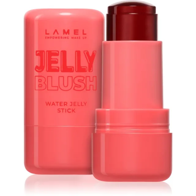 LAMEL Jelly Blush dlouhotrvající tvářenka na vodní bázi odstín 02 Guava 6.6 g