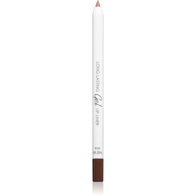 LAMEL Long Lasting Gel Lip Liner dlouhotrvající tužka na rty odstín 414 Intense Brown 1.7 g