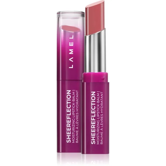 LAMEL SHEEReflection Moisturizing Lipstick-Balm tónující balzám na rty s hydratačním účinkem odstín 01 Rose-Confidence 3.6 g