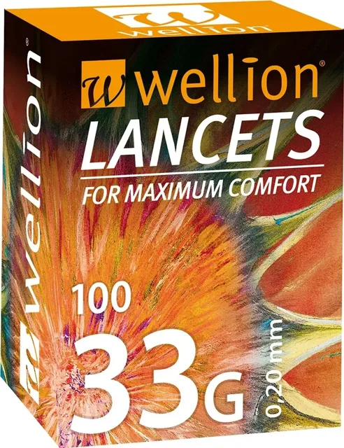 LANCETY WELLION JEDNORÁZOVÁ, STERILNÍ, 100KS