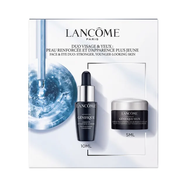 Lancôme LANCOME Sada Lancome Duo Facage & Yeux: sérum 10 ml + oční krém 5 ml (vzorky)