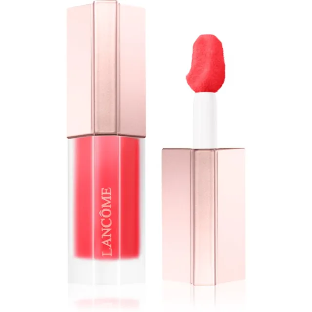 Lancôme Lip Idôle CuddleBlur™ Matte Velvet Lip Cream vyplňující balzám na rty s matným efektem odstín 24 Loungy Red 8.5 ml