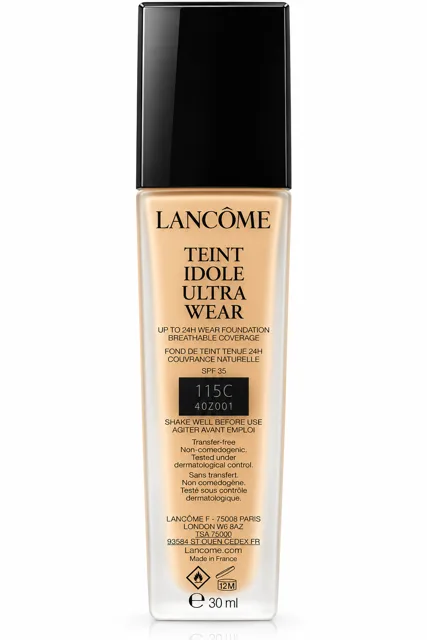 Lancôme Teint Idole Ultra Wear SPF 35 – dlouhotrvající make-up, odstín 115C, 30 ml /poškozen, bez krabičky/