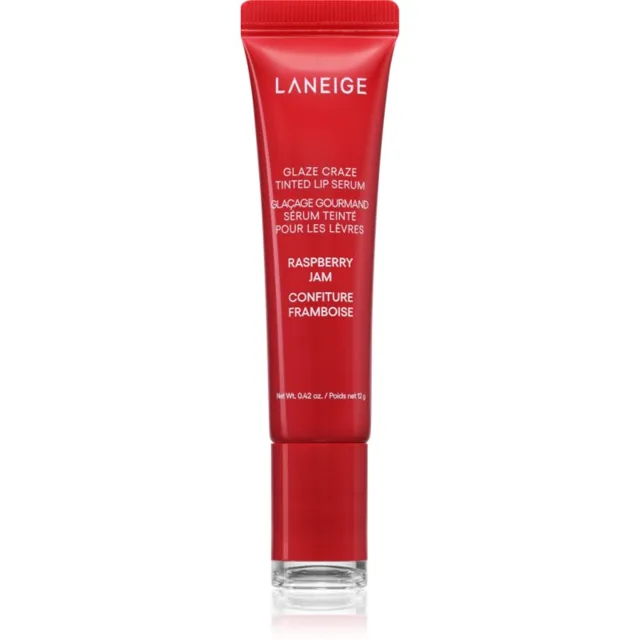 LANEIGE Glaze Craze Tinted Lip Serum tónovací balzám na rty odstín Raspberry Jam 12 g