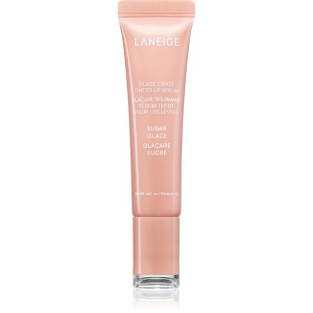 LANEIGE Glaze Craze Tinted Lip Serum tónovací balzám na rty odstín Sugar Glaze 12 g
