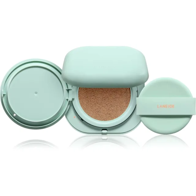 LANEIGE Neo Cushion Matte kompaktní matující make-up + náhradní náplň odstín 23N1 Sand 2x15 g