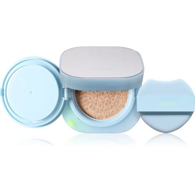 LANEIGE Neo Cushion Mewy kompaktní make-up + náhradní náplň odstín 21W Warm Beige 2x15 g