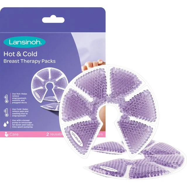 Lansinoh Hot & Cold Breast Therapy Packs gelové polštářky na prsa 2 ks